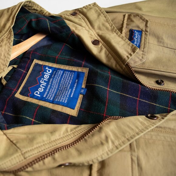 Penfield Tan Utility Jacket with Hood - Picture 3 of 8